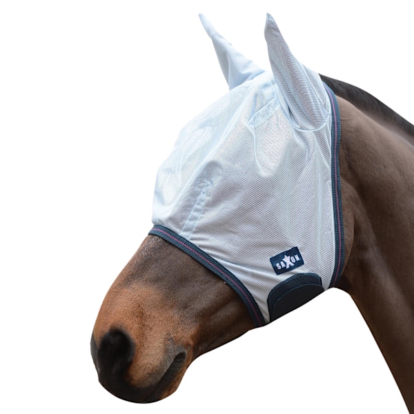 Saxon Mesh Mask Cob Vit/Marinblå White/Navy Cob