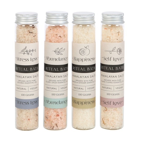 Something Different Herbal Ritual Badsalt (4-pack) One Si Multicoloured One Size