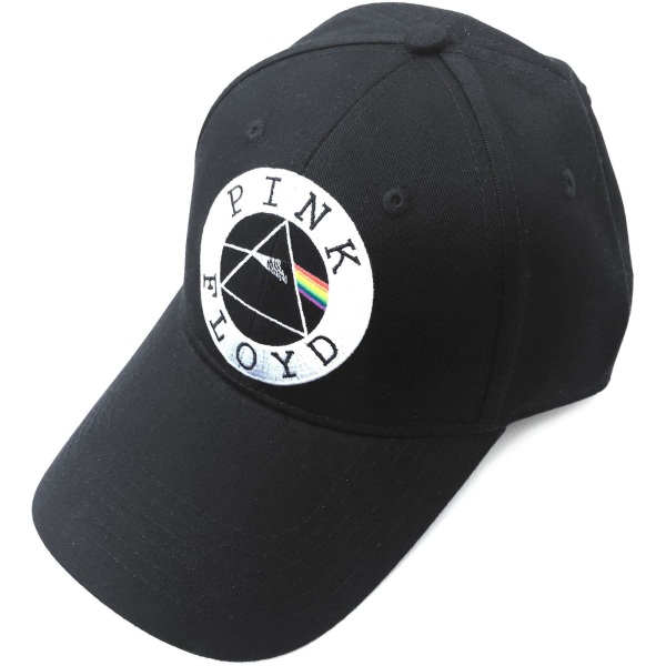 Pink Floyd Unisex Vuxen Circle Logo Baseball Cap One Size Svart Black One Size