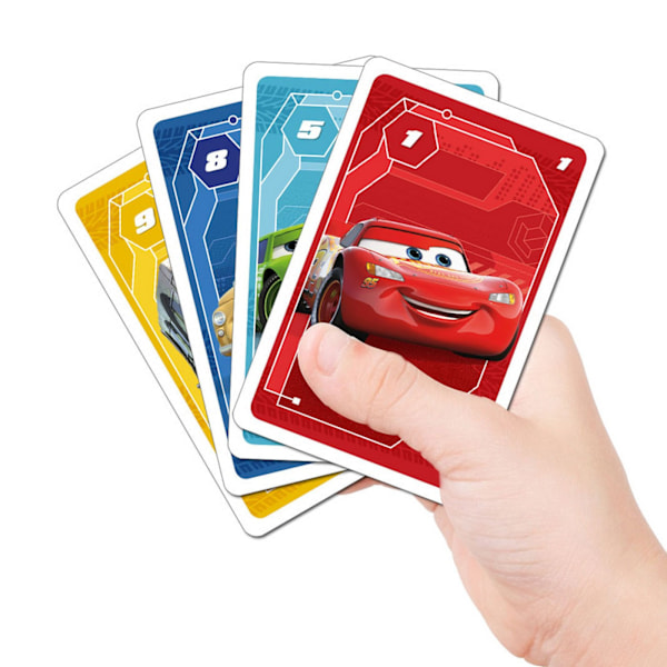 Bilar Spelkortslek En Storlek Flerfärgad Multicoloured One Size