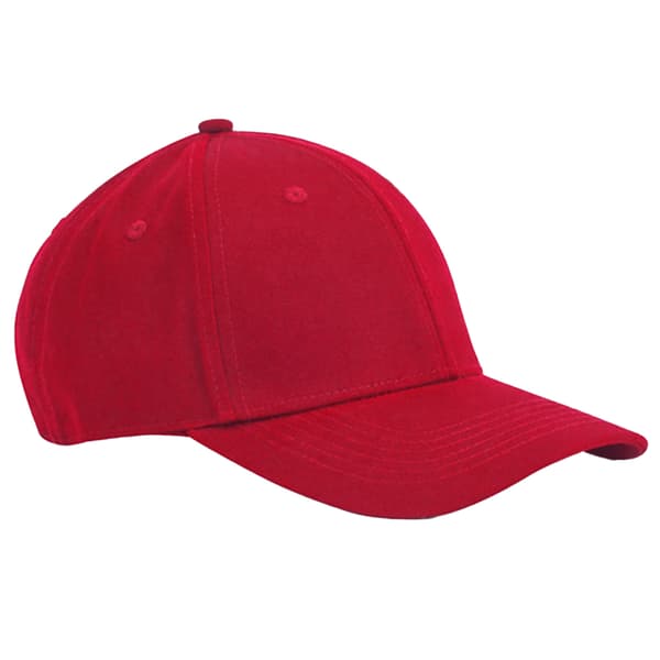 Beechfield EarthAware Classic 6 Panel Keps i Ekologisk Bomull med Kontrasterande Skärm Classic Red One Size