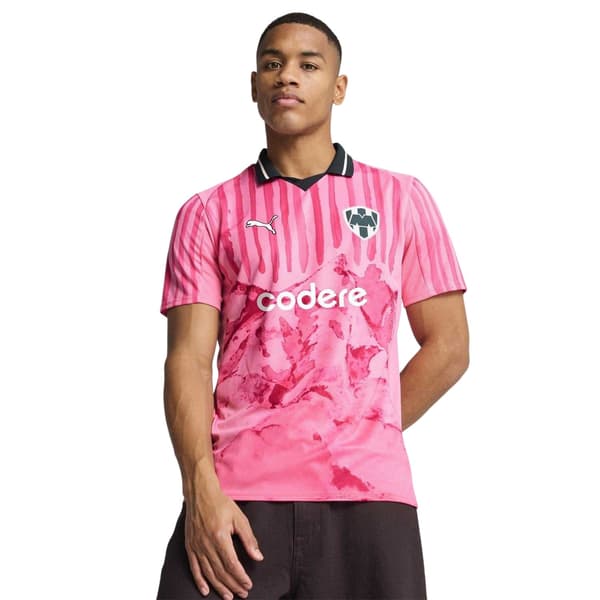 Puma Herr KidsSuper 25/26 CF Monterrey Målvaktströja S Rosa Pink S