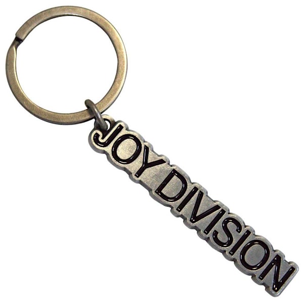Joy Division Die Cast Logo Nyckelring One Size Silver/Black Silver/Black One Size