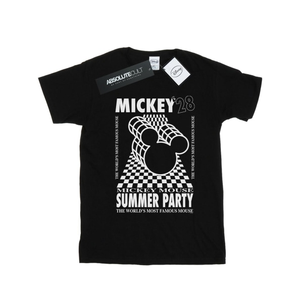 Disney Boys Musse Pigg sommarfest T-shirt 9-11 år Svart Black 9-11 Years