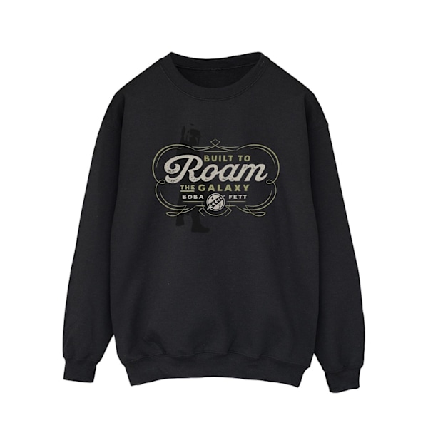 Star Wars The Book Of Boba Fett Built To Roam Sweatshirt 3 för män Black 3XL