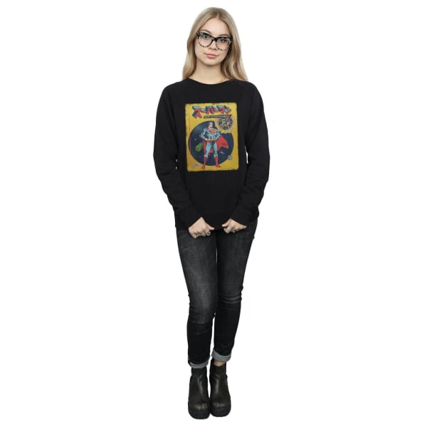 DC Comics Dam/Ladies Superman International Cover Sweatshirt Black XL