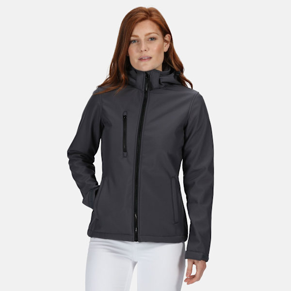 Regatta Professional Dam/Dam 3-lagers Membran Soft Shell Seal Grey/Black 18 UK