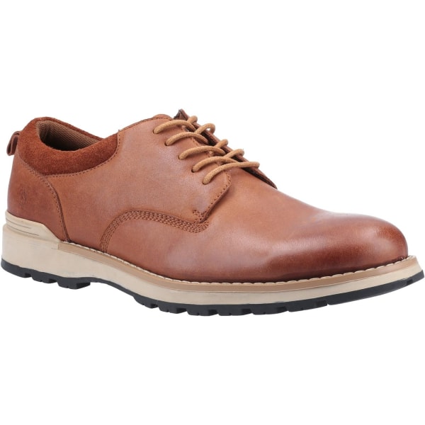 Hush Puppies Herr Dylan Läderskor 8 UK Tan Tan 8 UK