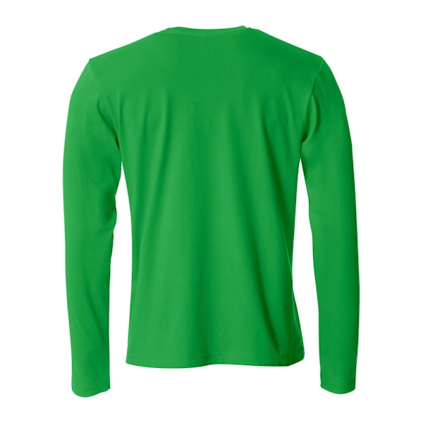 Clique Basic Långärmad T-shirt för Män 4XL Äppelgrön Apple Green 4XL