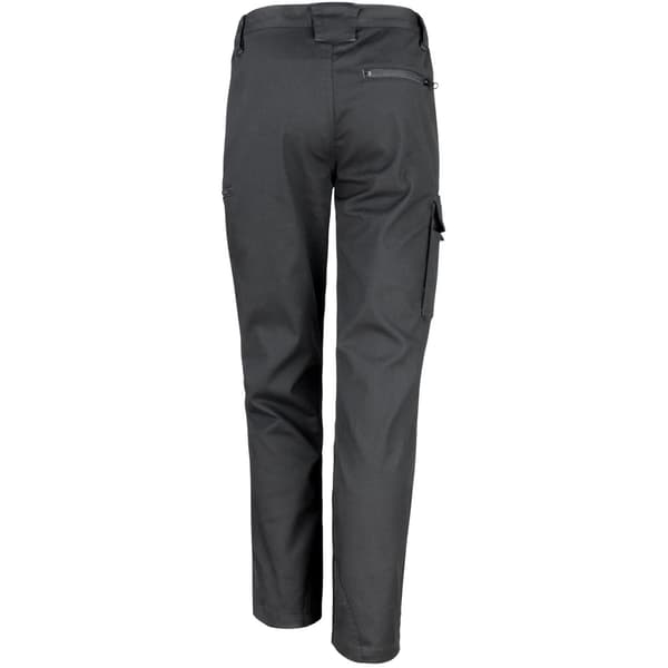 Result Herr Stretch Arbetsbyxor / Byxor (32 Tums Benlängd) Black 42“