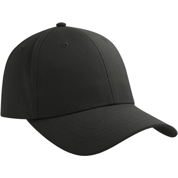 Atlantis Unisex Vuxen Pitch 6 Panel Flexibel Stretch Fitted Bas Black S-M