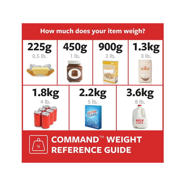 Command Medium Trådkrokar (2-pack) One Size Flerfärgad Multi Colour One Size