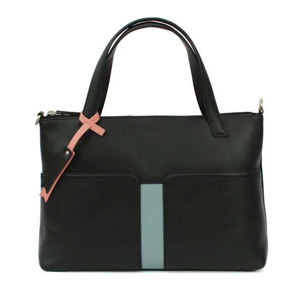 Eastern Counties Leather Verity Läderhandväska One Size Svart Black One Size