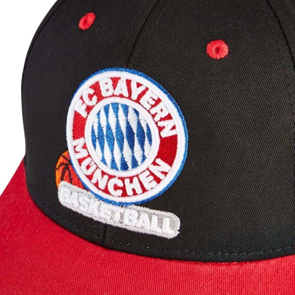 Tokyo Time Unisex Vuxen FC Bayern Munich Baseball Cap One Size Black/Red One Size
