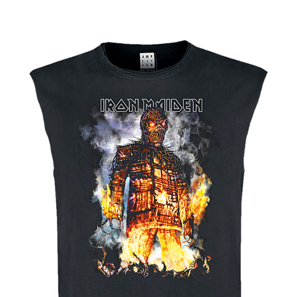 Amplified Herr The Wicker Man Iron Maiden Ärmlös Tank Top X Charcoal XL