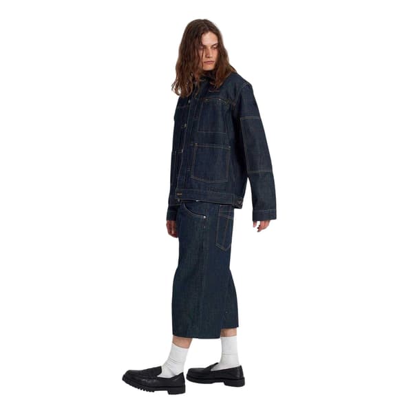 The Ragged Priest Herr Control Jeansjacka med avslappnad passform S Blå Blue S