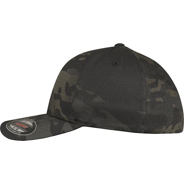 Flexfit by Yupoong Multi Camouflage Cap S/M Svart Multicam Black Multicam S/M