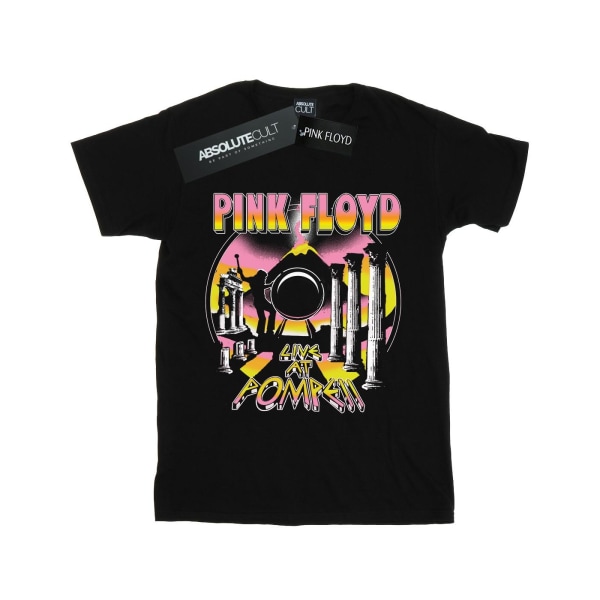 Pink Floyd Girls Live At Pompeii Volcano Cotton T-shirt 9-11 Ye Black 9-11 Years