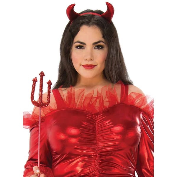 Bristol Novelty Dam/Dam Devil Kostym S Röd Red S