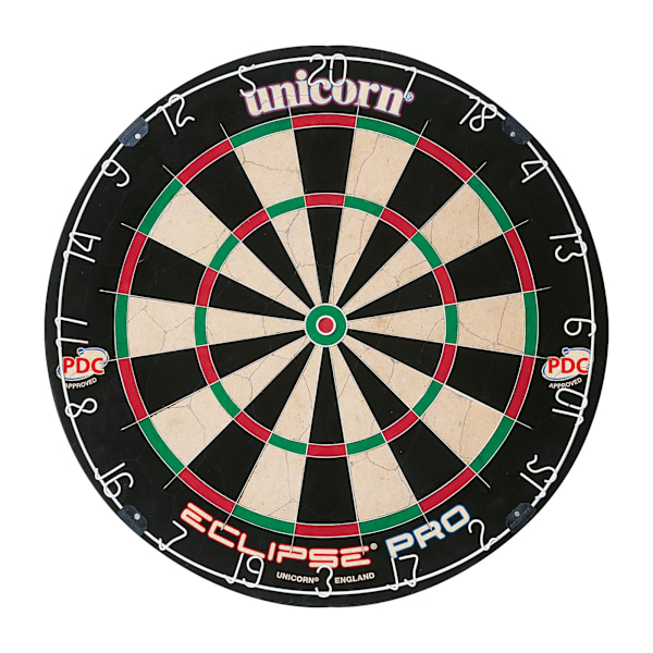 Unicorn Eclipse Pro Bristle Darttavla En Storlek Svart/Grön/Röd Black/Green/Red One Size