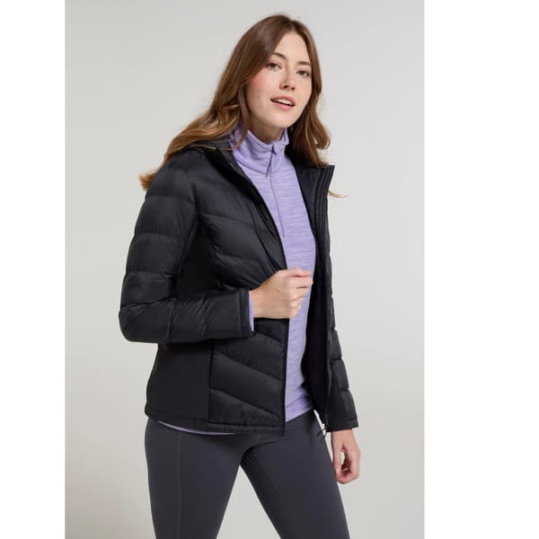 Mountain Warehouse Dam/Dam Turbine Vadderad Softshelljacka Jet Black 8 UK