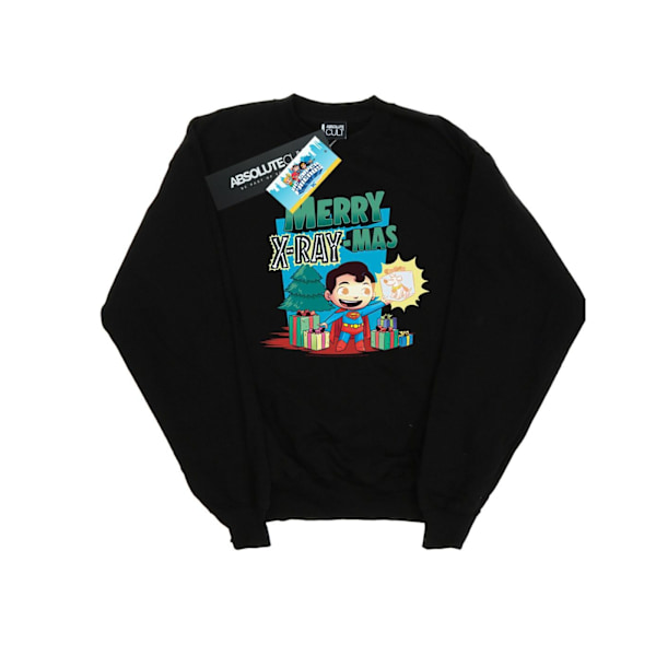 DC Comics Dam/Kvinnor Super Friends Merry X-RayMas Sweatshirt Black XXL