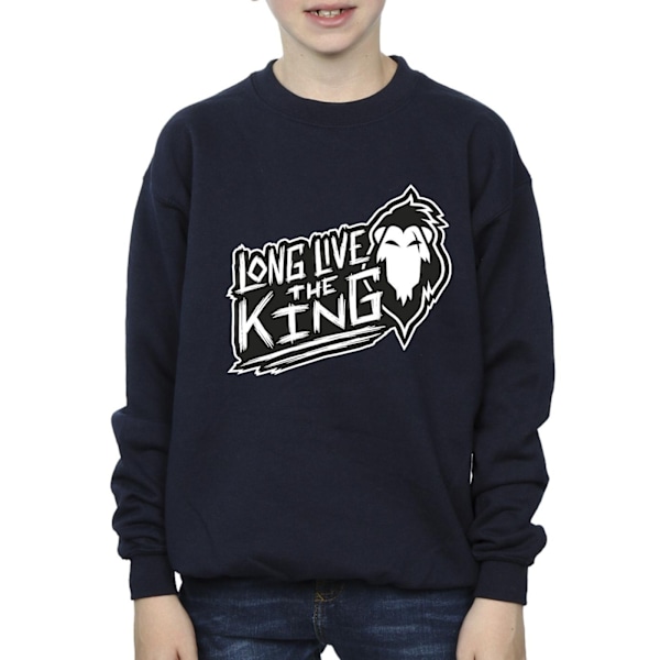 Disney Boys The Lion King The King Sweatshirt 9-11 år Marinblå B Navy Blue 9-11 Years