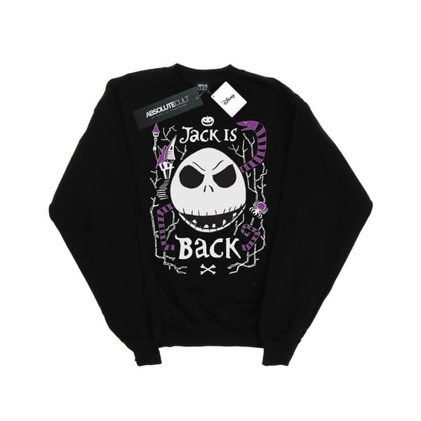 Disney Flickor Nightmare Before Christmas Jack Is Back Tröja Black 5-6 Years