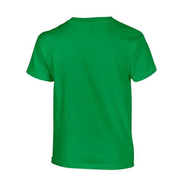 Gildan T-shirt i Tjock Bomull för Barn/Ungdomar Storlek M Irländsk Grön Irish Green M