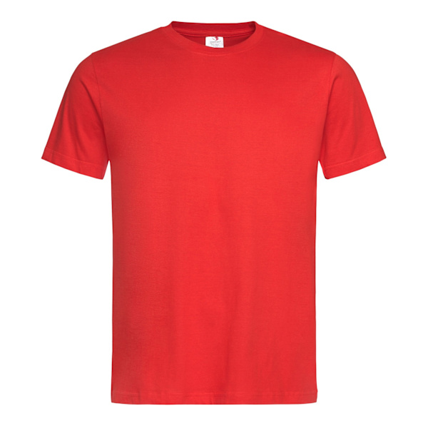 Stedman Mens Classic Organic Tee M Scarlet Red Scarlet Red M