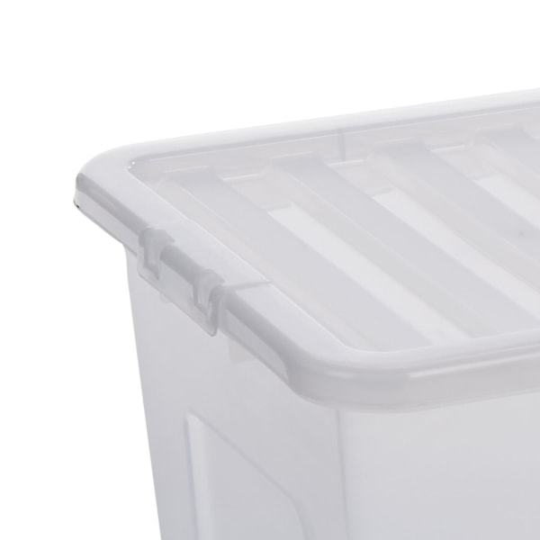 Wham Förvaringslåda 80L Genomskinlig Clear 80L