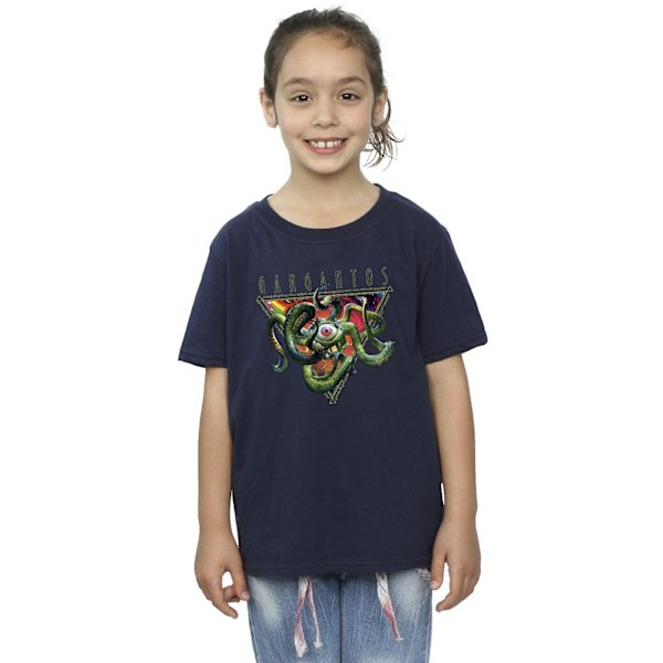 Marvel Girls Doctor Strange Gargantos Bomull T-shirt 5-6 år Navy Blue 5-6 Years