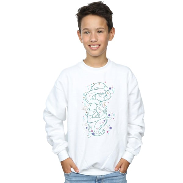 Disney Pojkar Aladdin Prinsessa Jasmine Written In The Stars Tröja White 7-8 Years