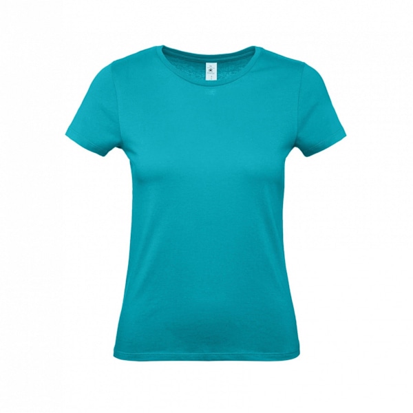 B&C Dam/Kvinnor #E150 T-Shirt XS Riktig Turkos Real Turquoise XS