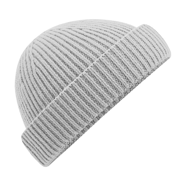 Beechfield Unisex Vuxen Harbour Fisherman Beanie En Storlek Ljus Light Grey One Size