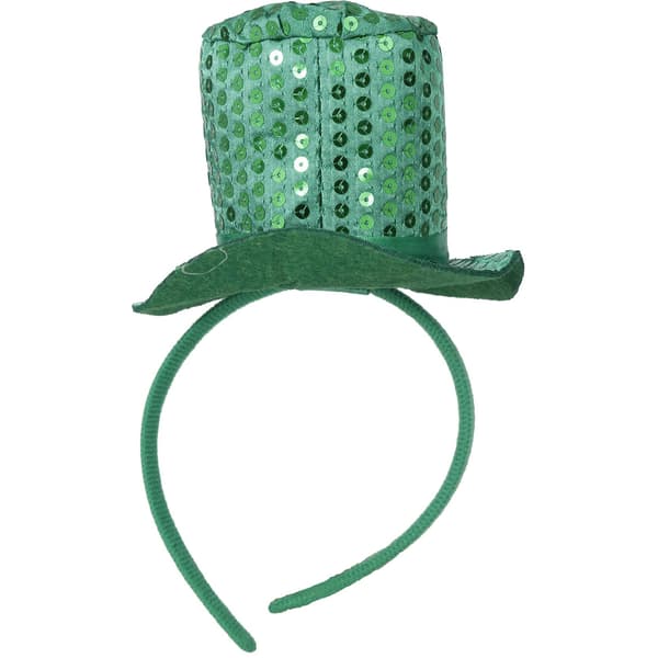 Fiestas Guirca Minihatt med paljetter St. Patrick's Day-diadem One Size Green One Size