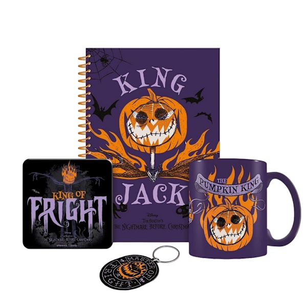 Nightmare Before Christmas Färgglada Skuggor Presentset One Size Purple/Orange/Black One Size