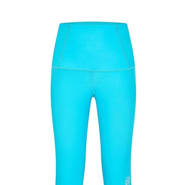Skins Dam Series-3 Skyscraper Performance-tights 10 Blue 10 UK R