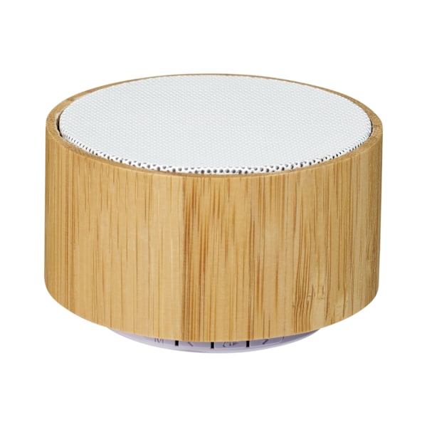 Avenue Cosmos Bambu Bluetooth-högtalare One Size Trä/Vit Wood/White One Size