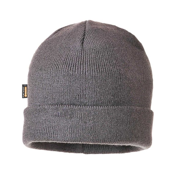 Portwest Unisex Vuxen Stickad Mössa One Size Grå Grey One Size