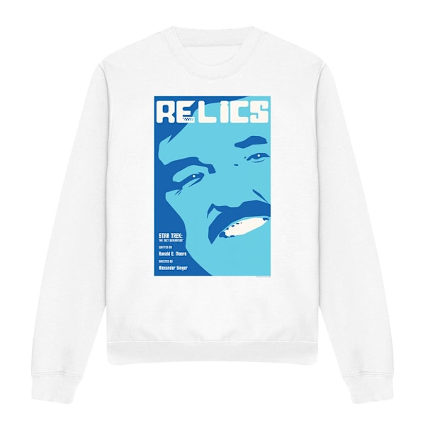 Star Trek Unisex Vuxen The Next Generation Säsong 6 Avsnitt 4 S White XL