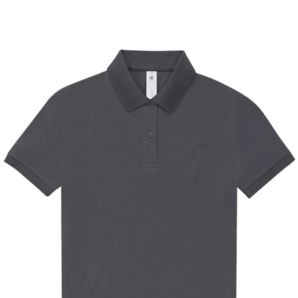 B&C Dam/Damer Min Poloskjorta 8 UK Mörkgrå Dark Grey 8 UK