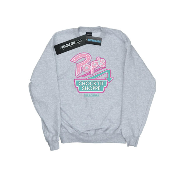 Riverdale Pops Logo Sweatshirt S Sports Grey för män Sports Grey S