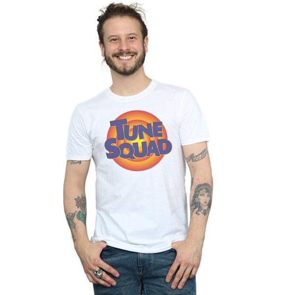 Space Jam: A New Legacy Herr Tune Squad Logo T-shirt L Vit White L