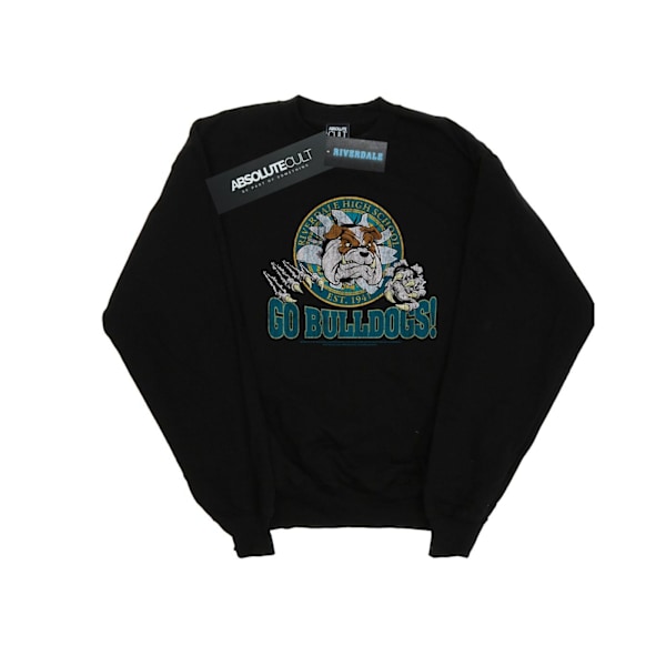 Riverdale Go Bulldogs Sweatshirt för män 4XL Svart Black 4XL