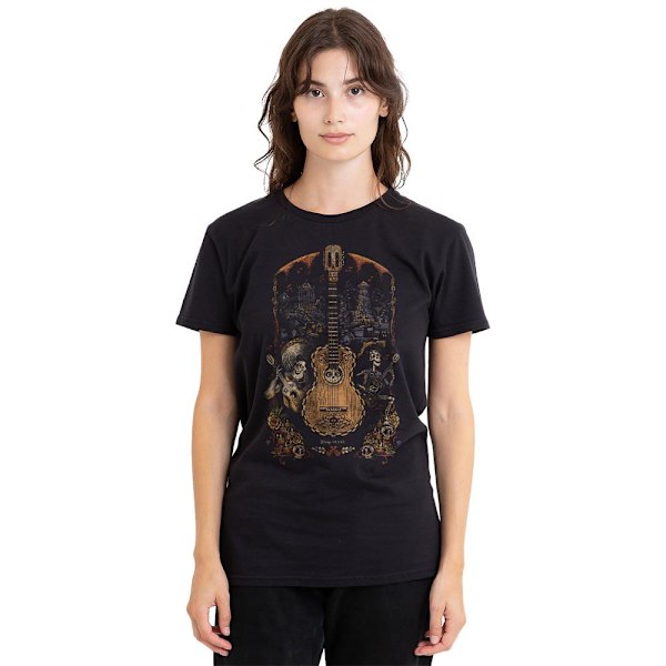 Coco Unisex Vuxen Ernesto Miguel Hector Målad Affisch Med Gui Black S
