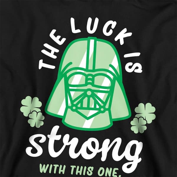 Disney Star Wars Barn/Kids Darth Vader St Patricks Day Hoo Athletic Heather 7-8 Years