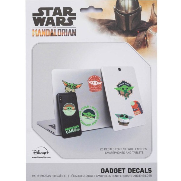 Star Wars: The Mandalorian Tech Stickers (paket med 28) One Size Multicoloured One Size