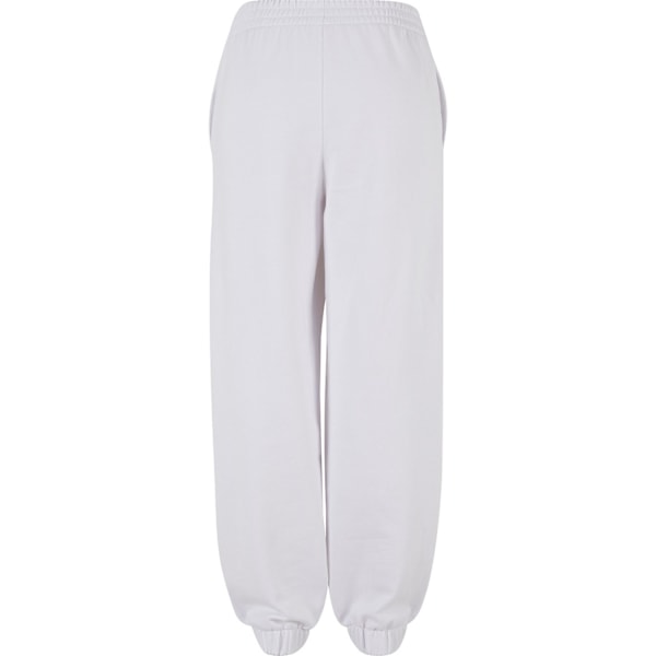 Bygg ditt varumärke Dam/Dam Ballong Hög Midja Joggingbyxor White 3XL