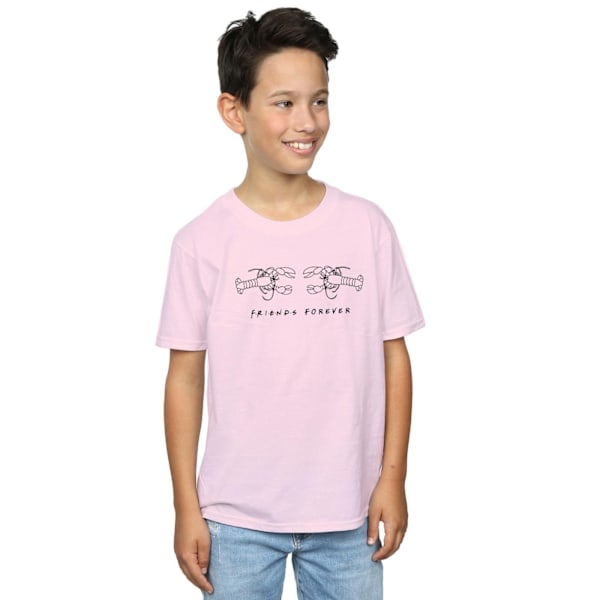 Friends Boys Lobster Logo T-shirt 9-11 år Baby Pink Baby Pink 9-11 Years